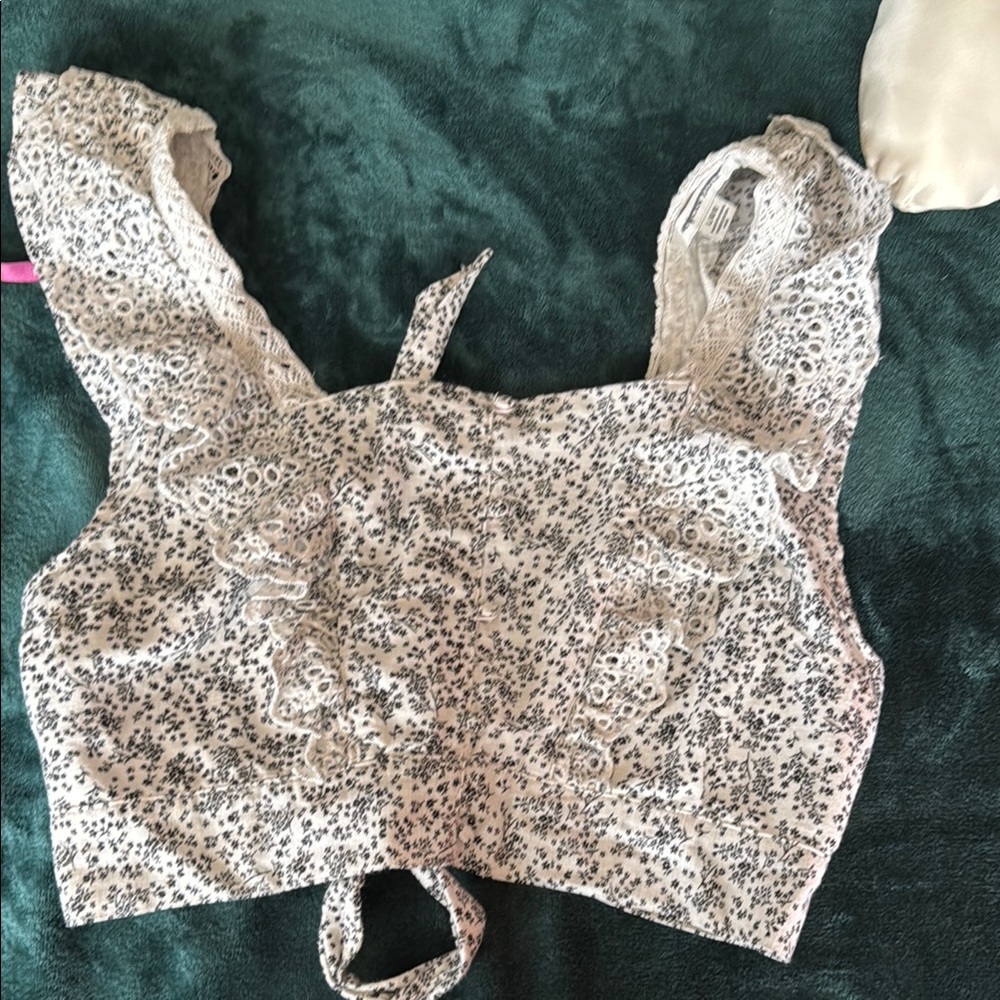 Floral Lace Women's Top